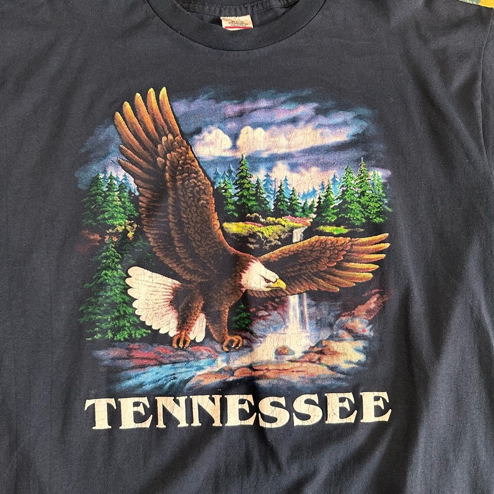American Vintage Black Graphic Tee
